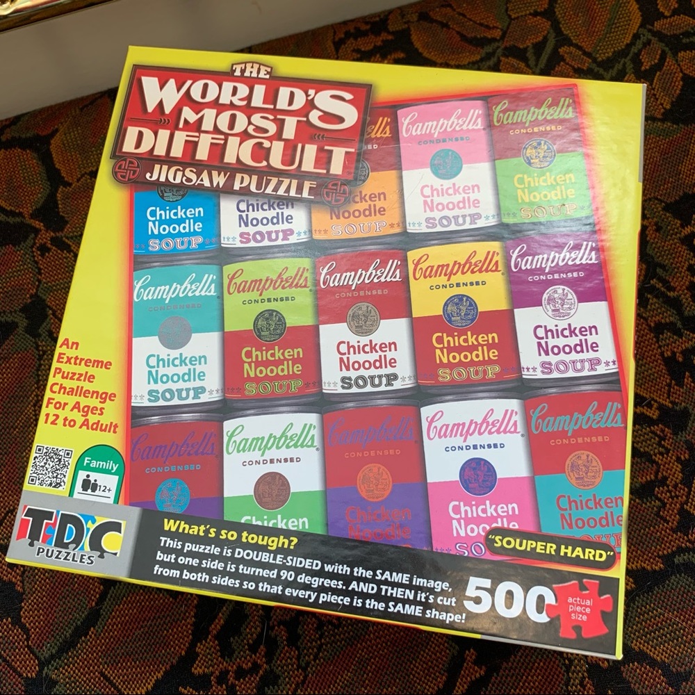 “World’s Most Difficult” Jigsaw Puzzle